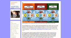 Desktop Screenshot of justsoulfood.org